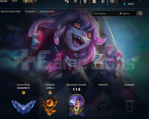 EUW DIAMOND4/HANDMADE/65WR / HIGH MMR  ACC /+30LP