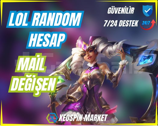 LOL Mail Değişen Random Hesap +35,000 SATIŞ