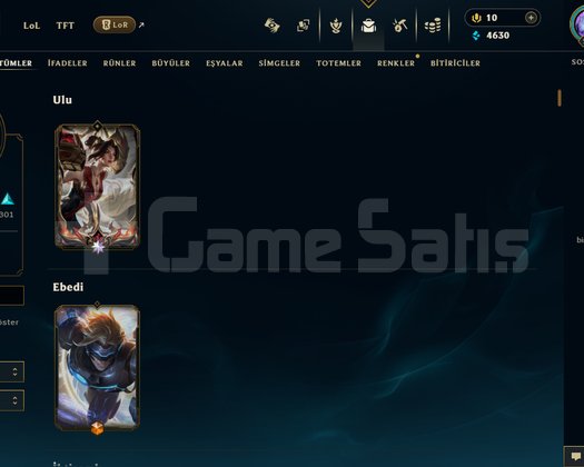 513 + EUW Emek Verdiğim Hesabım Satılıktır.