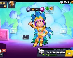 Brawl stars 11k kupa 57 karakter