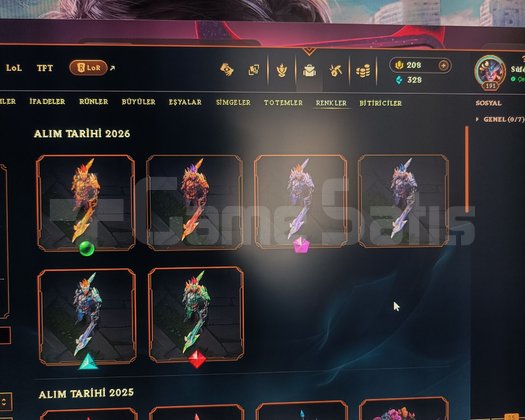 zümrüt 1 hesap cha grandmaster mmr bol skinli
