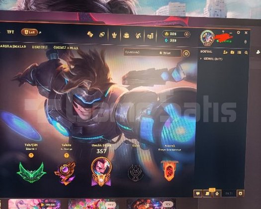 zümrüt 1 hesap cha grandmaster mmr bol skinli