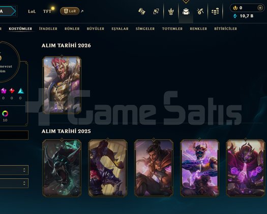 EUW / 3 OYUN ATILMIŞ PROMADA HESAP / UYGUNA