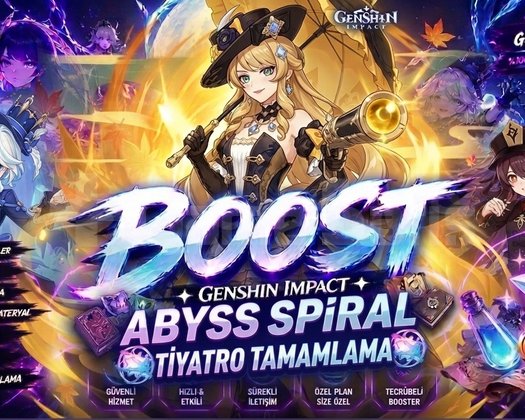 Genshin İmpact BOOST hizmeti