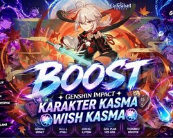 Genshin İmpact BOOST hizmeti