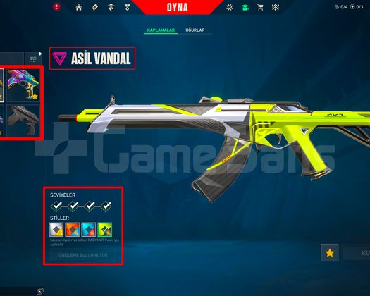 165 SEVİYE + 4 VANDAL + ASİL / DELİPOP + 2 BIÇAK!