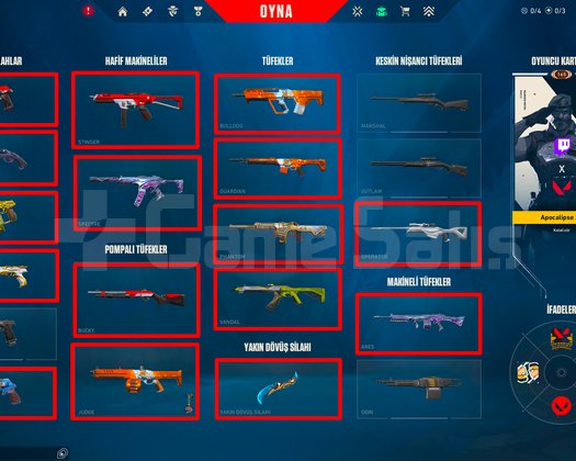 165 SEVİYE + 4 VANDAL + ASİL / DELİPOP + 2 BIÇAK!