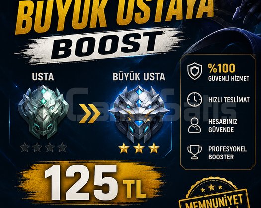 USTADAN BÜYÜK USTAYA BOOST