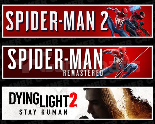 Spider-Man 2 + Remastered + Dying Light 2