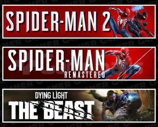 Spider-Man 2 + Remastered + Dying Light The Beast