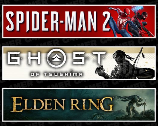 Spider-Man 2 + Tsushima + Elden Ring