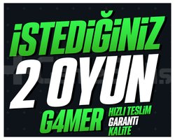 İSTEDİĞİNİZ 2 OYUN + OTO TESLİMAT + GARANTİ