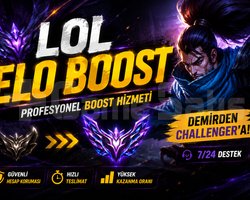 Profesyonel LoL Elo Boost | Hızlı, Güvenli, Gizli