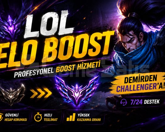Profesyonel LoL Elo Boost | Hızlı, Güvenli, Gizli