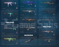 7 BIÇAKLI DOLU DOLU VALORANT HESABI FULL+FULL +LOL