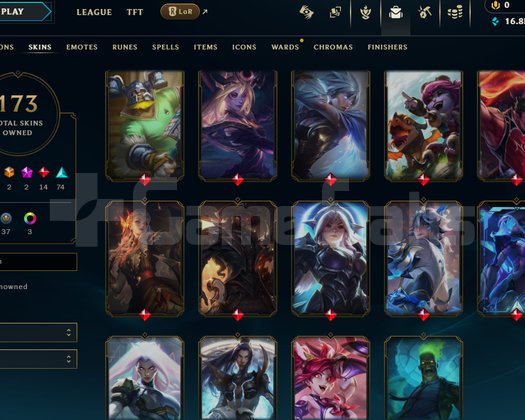 265 LVL + 171 SKİN + UNRANKED !!