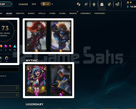 265 LVL + 171 SKİN + UNRANKED !!