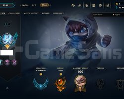 EUW/ PLAT 4 +30 - 10  HONOR LV 5 FRESH HESAP !