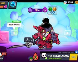Brawl stars 53k 200+kostüm 30+hiperşarj 97 karakte
