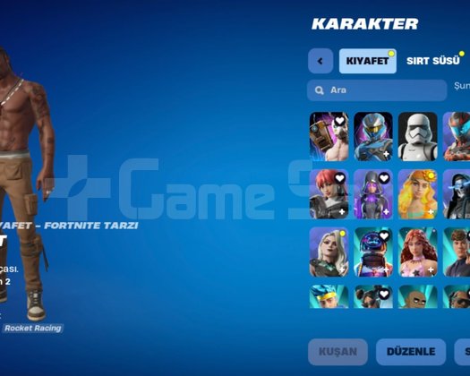 ULTRA OG HESAP TRAVİS+ASTRO JACK FULL SET