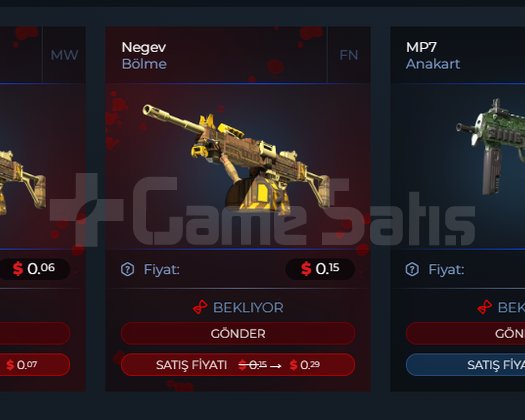 CS2 SEÇKİN - KASA + SKIN + 3.76 SKINLER