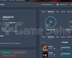 EUW +30 LP -10 LP YÜKSEK WR HESAP MAİL ONAYSIZ