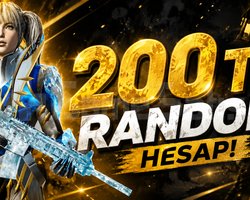 | 200 TL VİP+++ | PUBG RANDOM HESAP
