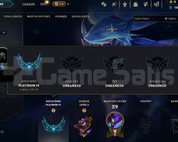 75 WR +30 LP SMURF PLAT 4 EUW
