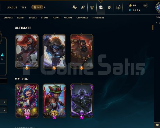 EUW | 202 SKİN | UNRANKED