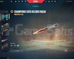 CHAMPIONS KELEBEKLI TERTEMİZ HESAP BU FİYAT KACMAZ