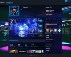 105 OYUNLU 22 YILLIK STEAM HESABI