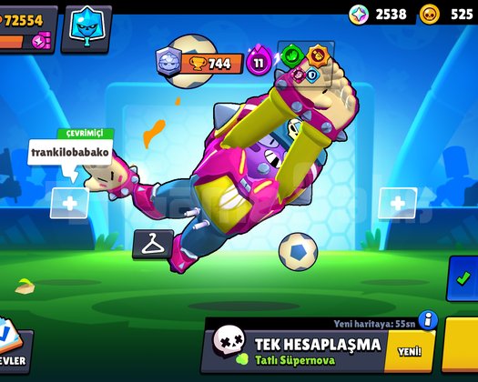 72k kupa 103 karakter 472 kostüm