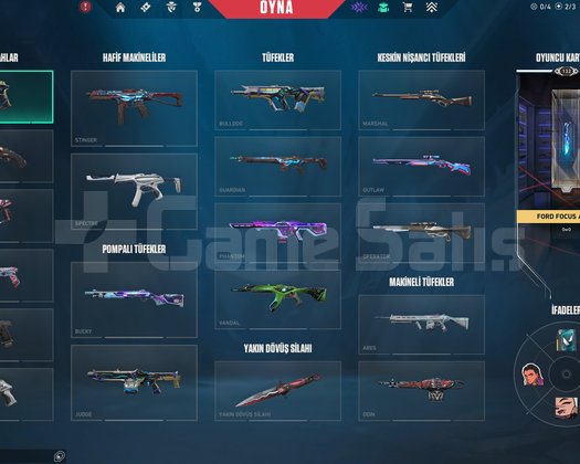 50K+ VP YATIRILMIŞ VCT BIÇAK-12 VANDAL SKINLI