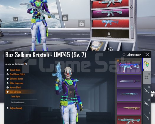 BUZ UMP MAX + AKM MAX + DİKENLİ KASK KAÇMAZ