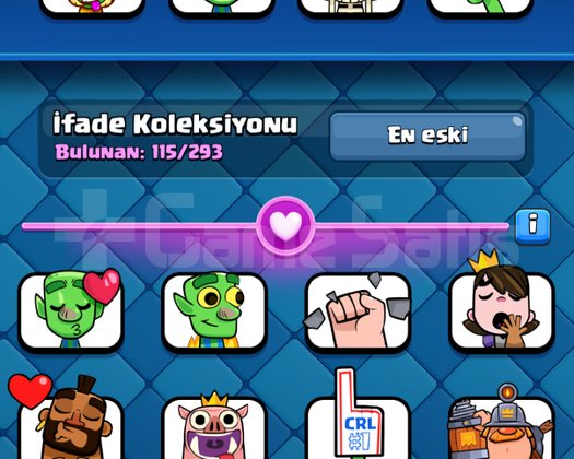 8 Yıllık Emek hesap, Nadir emojiler Üst düzey max