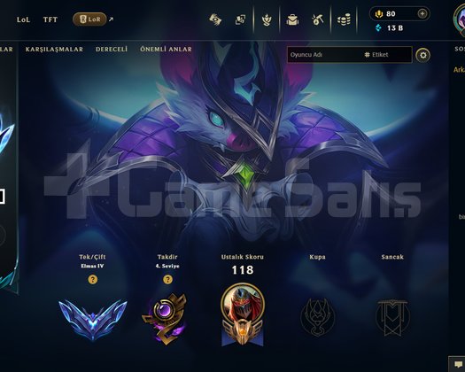 EUW DIAMOND 4 60WR 24 KOSTÜM 13K MAVİÖZ S11