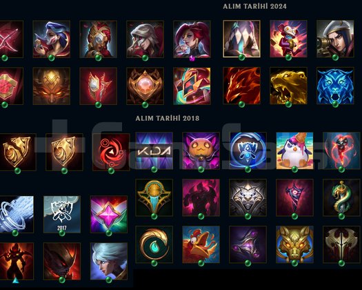 TR SERVER 89 HERO 51 SKIN PRESTİJ KATA + RENK