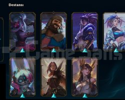 EUW SERVER 35 HERO 10 SKIN 2022 KURULUM ACC