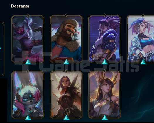 EUW SERVER 35 HERO 10 SKIN 2022 KURULUM ACC