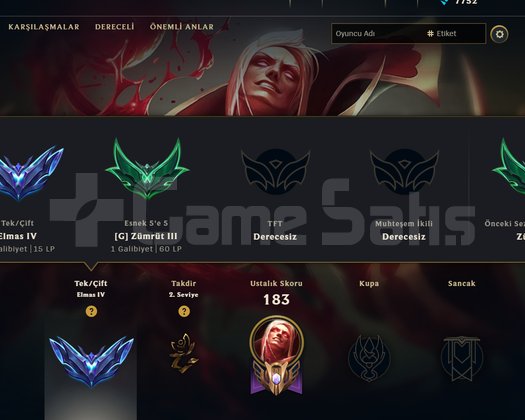 ESKİ FRESH HESAP DİA 4 YÜKSEK MMR 70WR