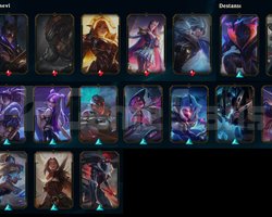 EUW SERVER 54 HERO 38 SKIN PRESTİJ IRELIA 1453RP