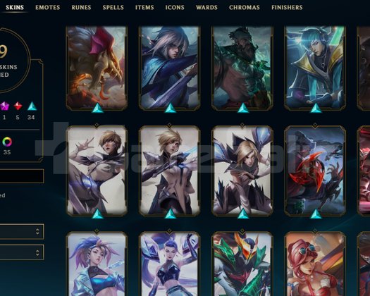 65 wr zed masterden erime acc+L9 skinlerinin hepsi