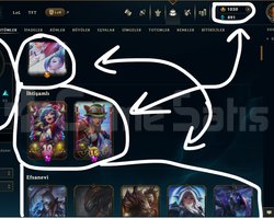 424 LEVEL / 124 SKİN / FUL HERO +MAİL +1K RP