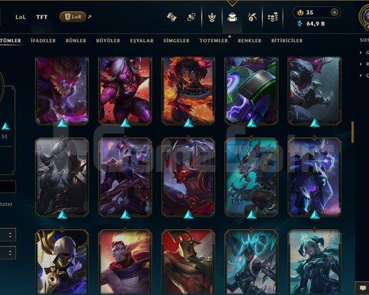 488 LEVEL / 111 SKİN / FUL HERO +MAİL +14K SATIŞ