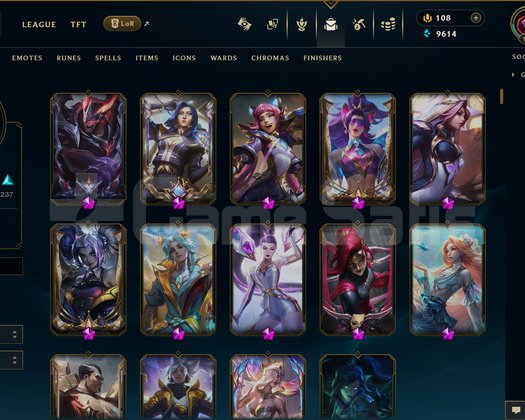 EUW | 530 SKİN | PLATİN 3