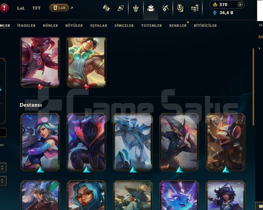EUW MASTER 20 LP  YÜKSEK MMR HESAP