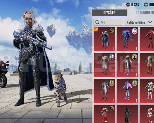 20 DESTANSI 2 YÜKSELTİLEBİLİR PUBG MOBİLE HESABI