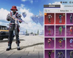4 DESTANSI 3 YÜKSELTİLEBİLİR PUBG MOBİLE HESABI