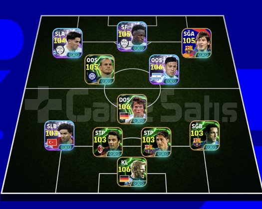 KG 3232 3 BOMBACI+DİAZ+VİNİ+SNEİJDER+MATHAUS
