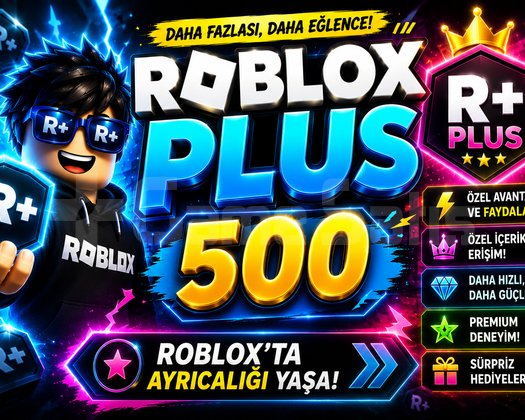 ROBLOX PLUS İSTER KENDİ HESABNIZA